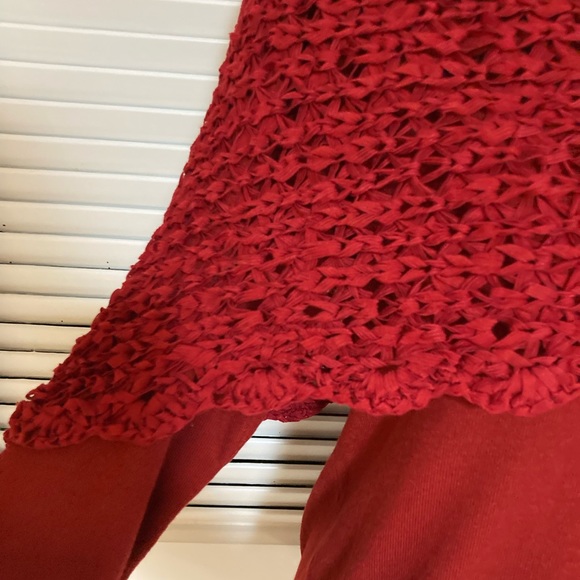 NWT I.N. Studio Maroon Sweater Size XL - Picture 6 of 9